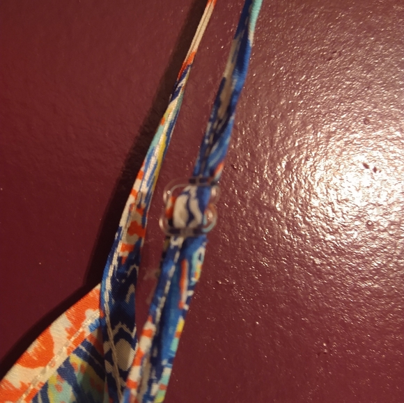 Almost Famous Coral and Blue XL Dress - Picture 12 of 16